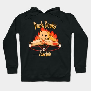 DARK BOOKS FANCLUB cute cat occultism Hoodie